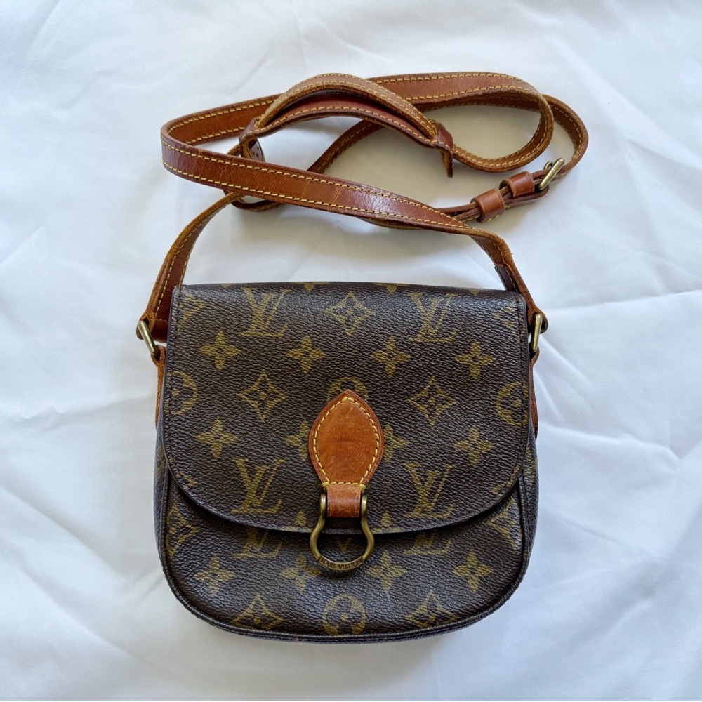 RARE vintage Louis Vuitton Monogram Crossbody Bag Saint Cloud PM